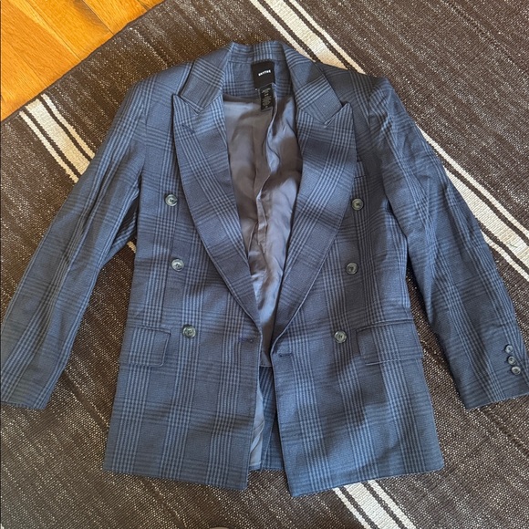 Smythe Jackets & Blazers - SMYTHE Double Breast Blazer in Navy